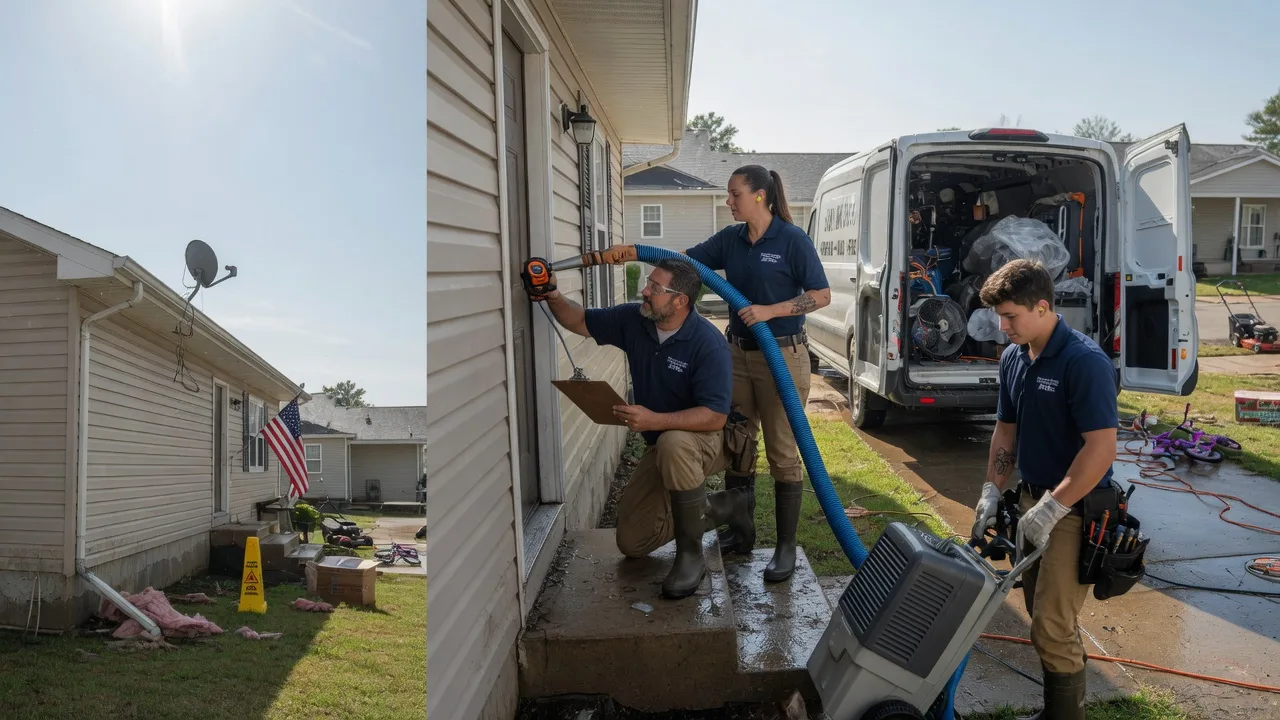 Ceiling Water Damage Restoration in Spelter, WV near me